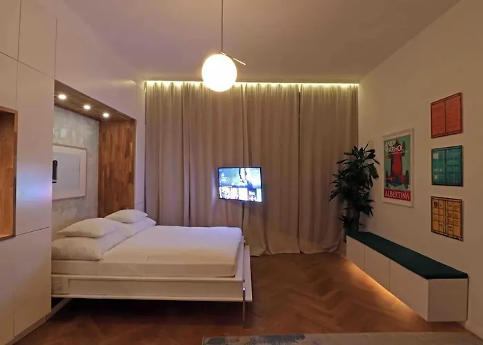 Апартаменти Smart Mit Balkon Am Augarten Park Naehe Zentrum Відень